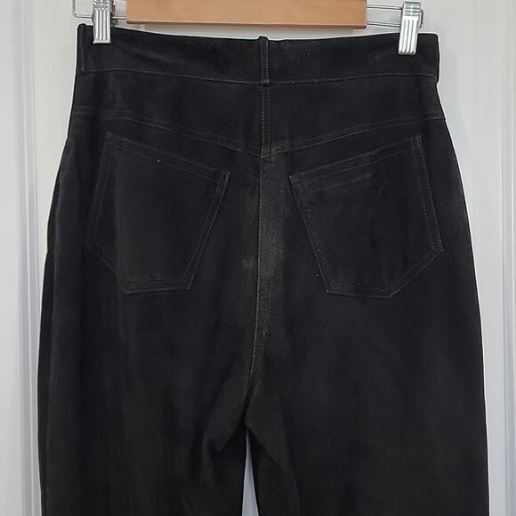 Vintage Griffith & Gray for St. John Straight Leg Suede Jeans, 4 - Picture 9 of 13